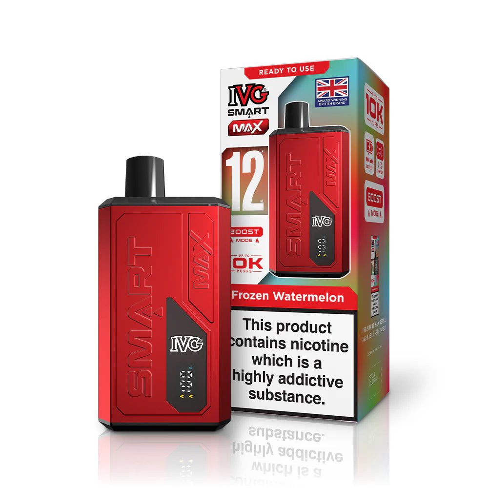 IVG SMART MAX 10K Vape- FROZEN WATERMELON STARTER KIT