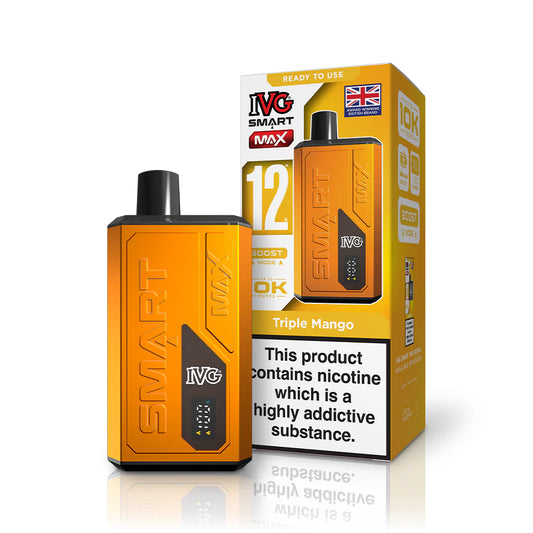 IVG SMART MAX 10K VAPE- TRIPLE MANGO STARTER KIT