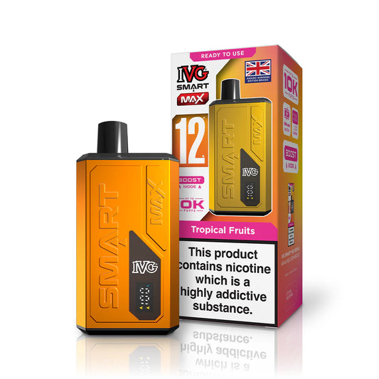 IVG SMART MAX 10K Vape- TROPICAL FRUITS STARTER KIT
