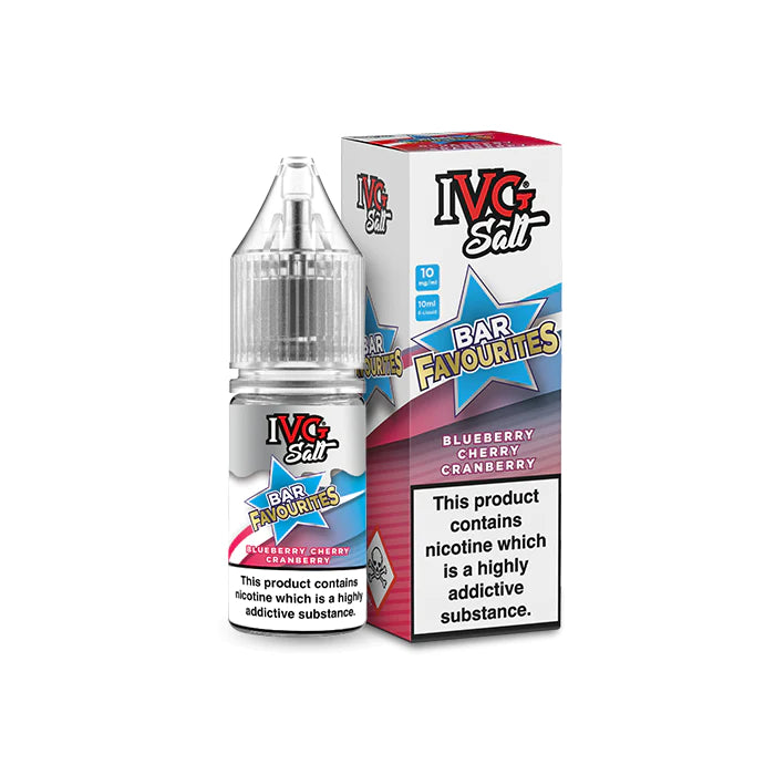 IVG Salt Bar Favourites 10ml E-liquid 1%, 2%