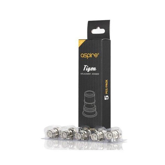 Aspire Tigon Replacement Coils 5 Pack - 0.4/0.7/1.2 Ohm