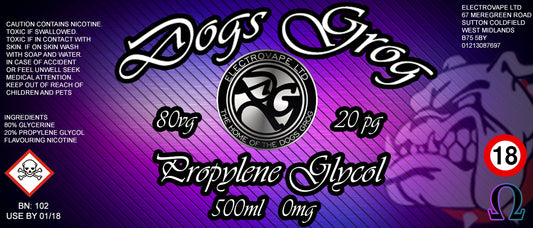 500ml Mixing Propylene Glycol