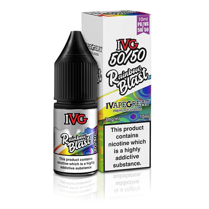 IVG 50/50 e-Liquids 10ml 19 Flavours