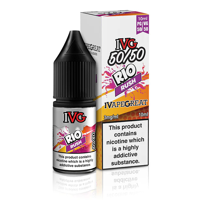 IVG 50/50 e-Liquids 10ml 19 Flavours