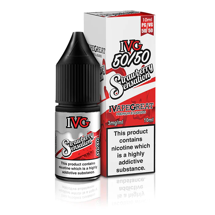 IVG 50/50 e-Liquids 10ml 19 Flavours