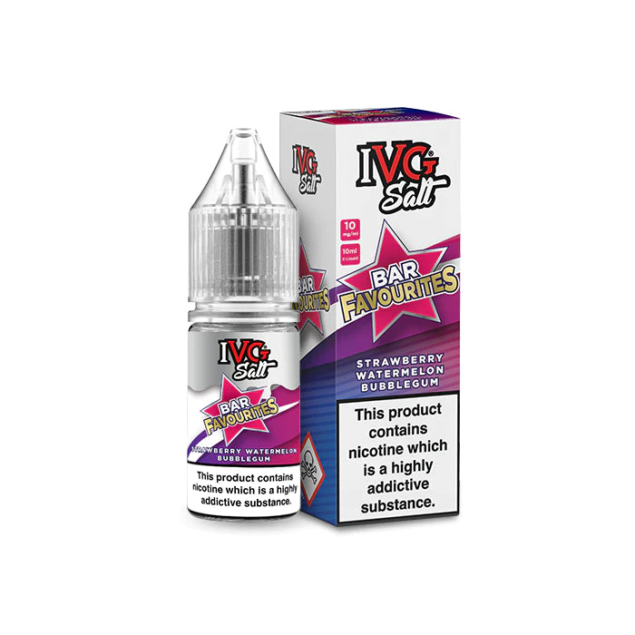IVG Salt Bar Favourites 10ml E-liquid 1%, 2%