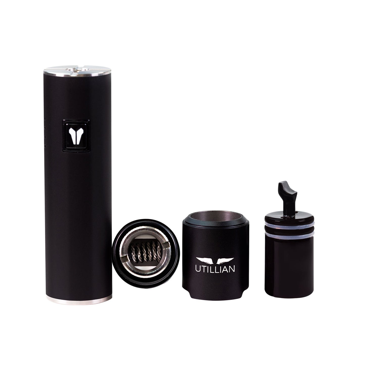 Utillian 5 V4 – Heavy-Duty Wax Vaporizer Pen (Jumbo Coil, Adjustable Airflow)