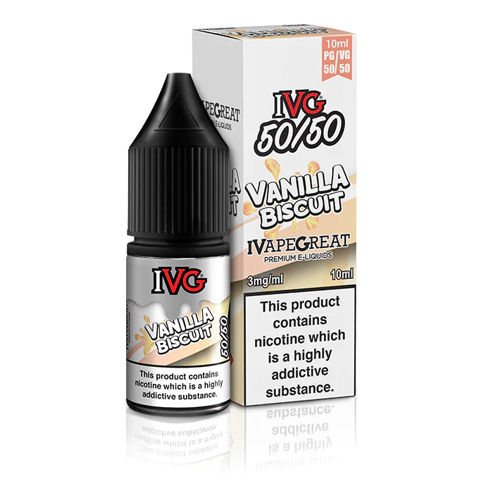 IVG 50/50 e-Liquids 10ml 19 Flavours