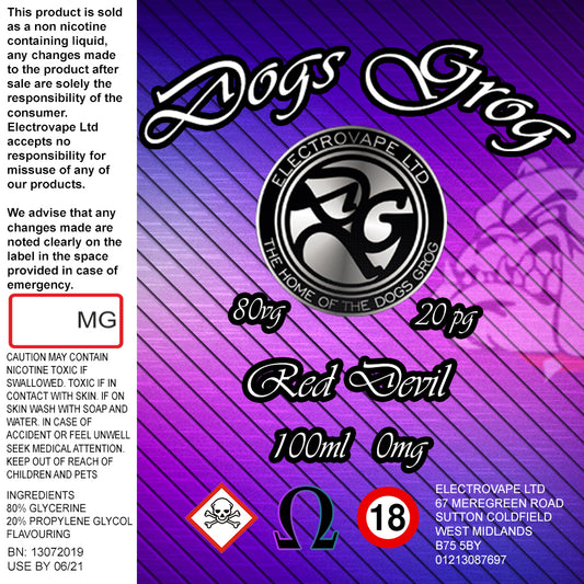 Dogs Grog - Red Devil