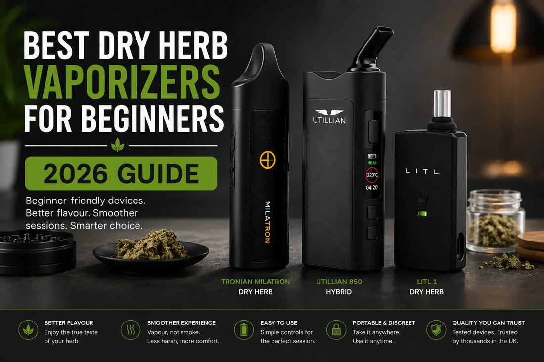 Best Dry Herb Vaporizers for Beginners UK (2026 Guide)