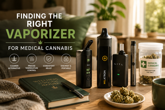 Best Dry Herb Vaporizers for Medical Cannabis Patients UK (2026)