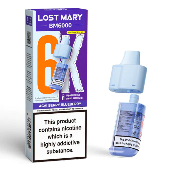 Lost Mary BM6000- Replacement Prefilled Pod