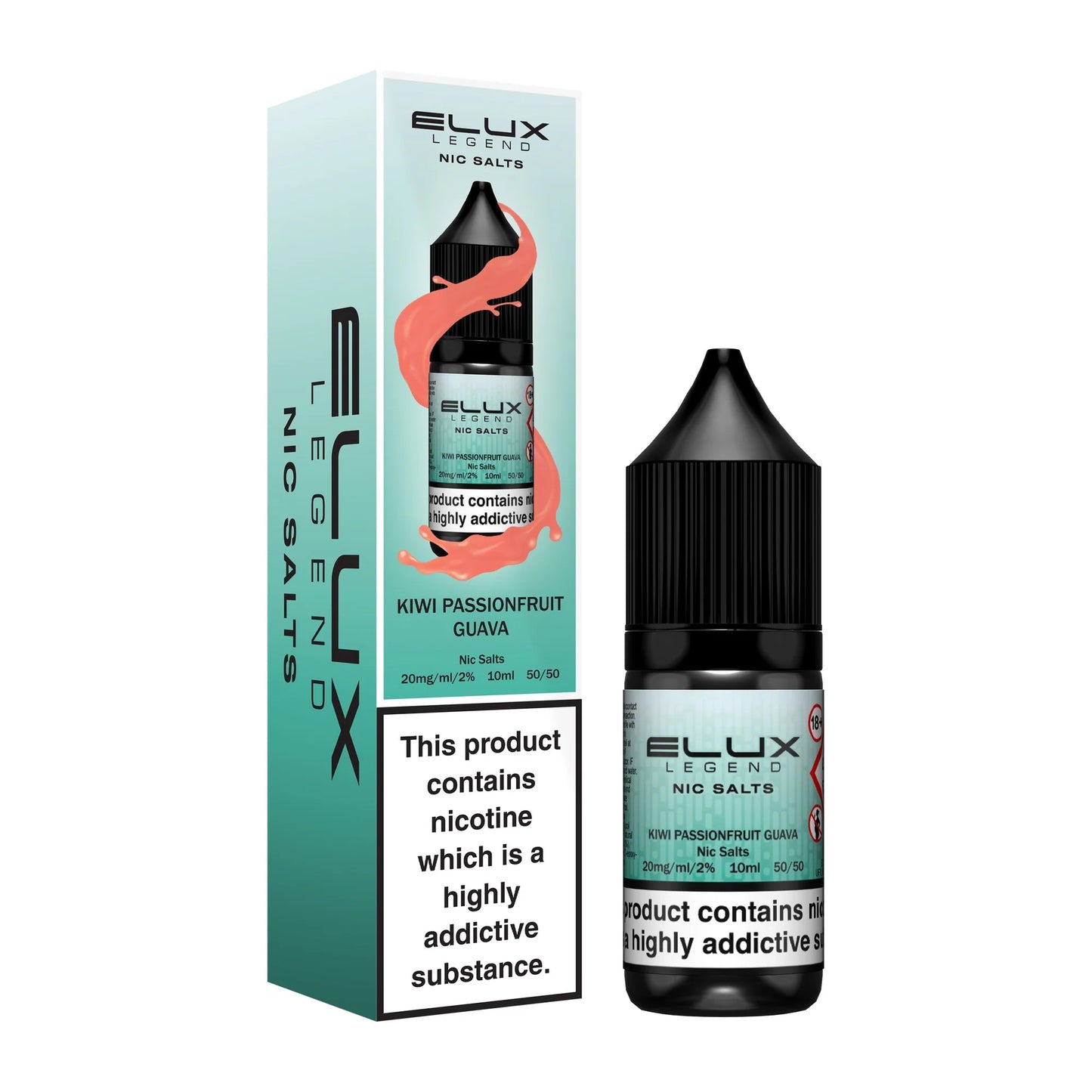 Kiwi Passionfruit Guava - Elux Legends 10ml Nic Salts