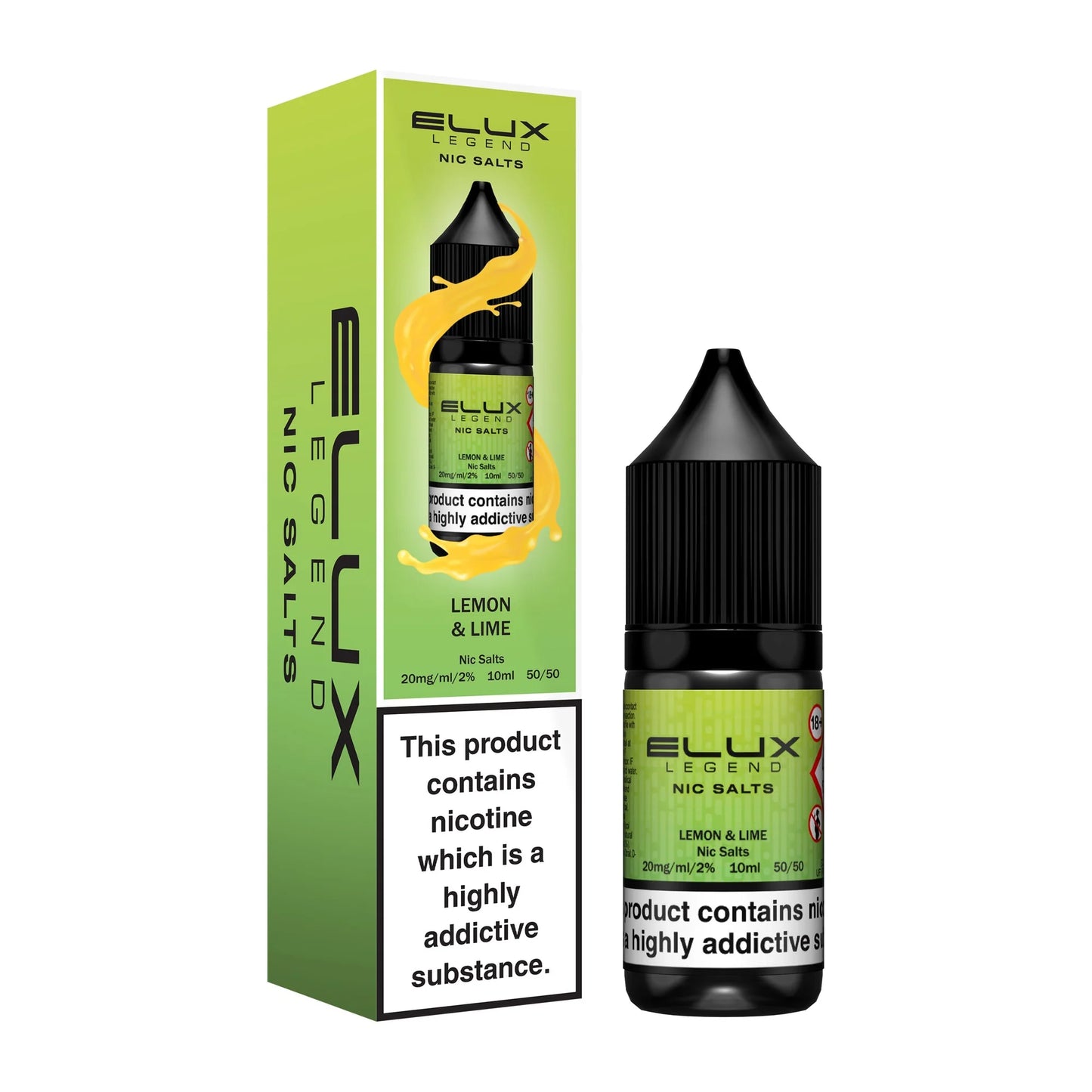 Lemon & lime - Elux Legends 10ml Nic Salts