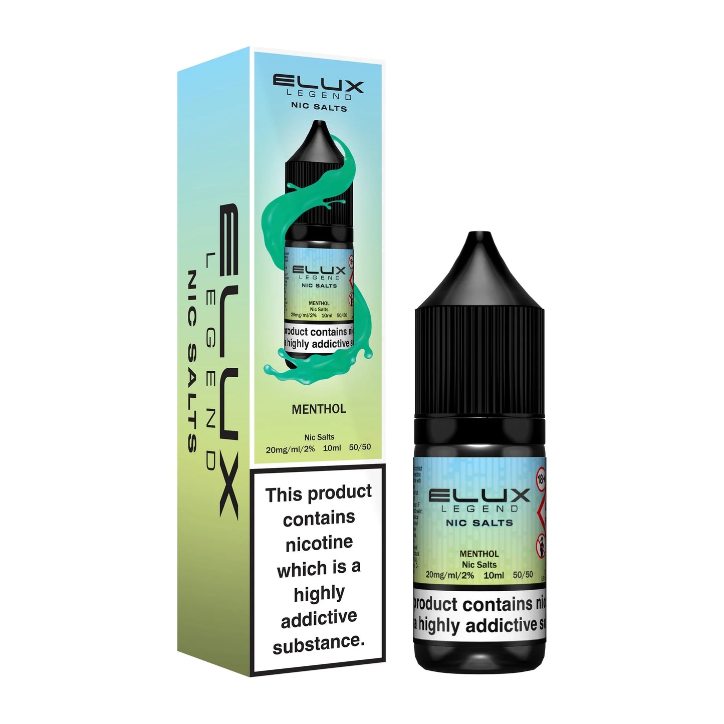 Menthol - Elux Legends 10ml Nic Salts