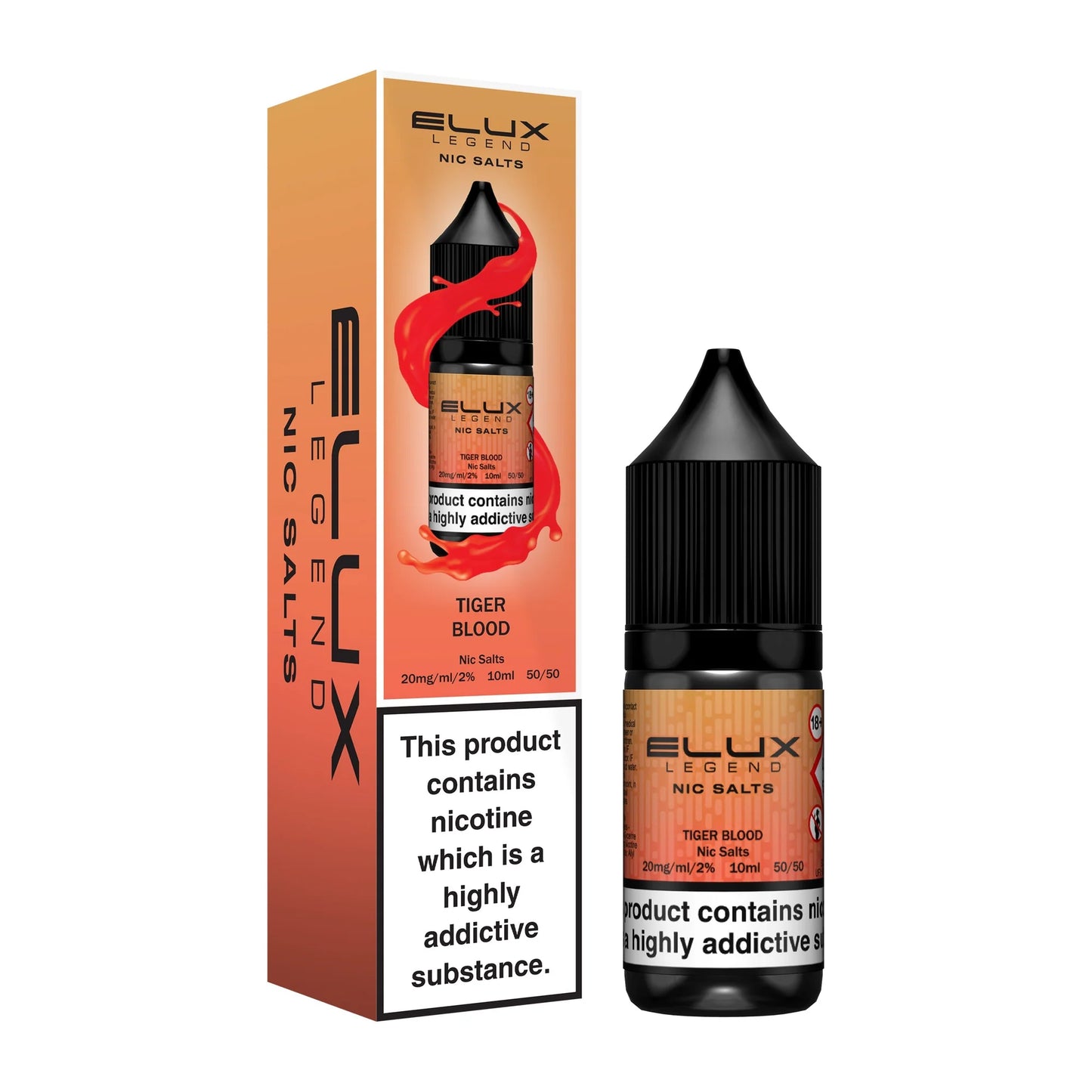 Tiger Blood - Elux Legends 10ml Nic Salts