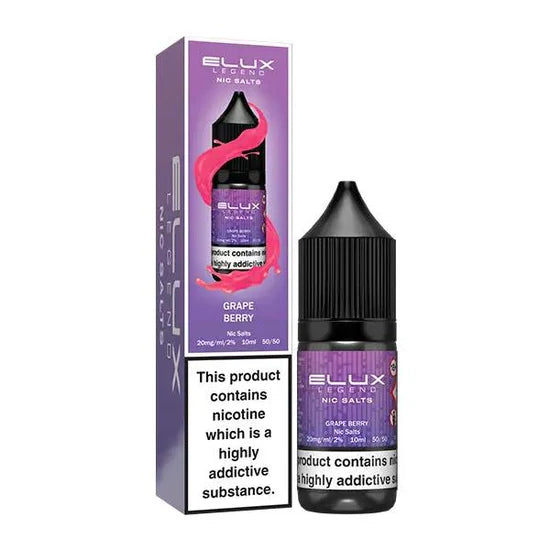 Grape Berry - Elux Legends 10ml Nic Salts