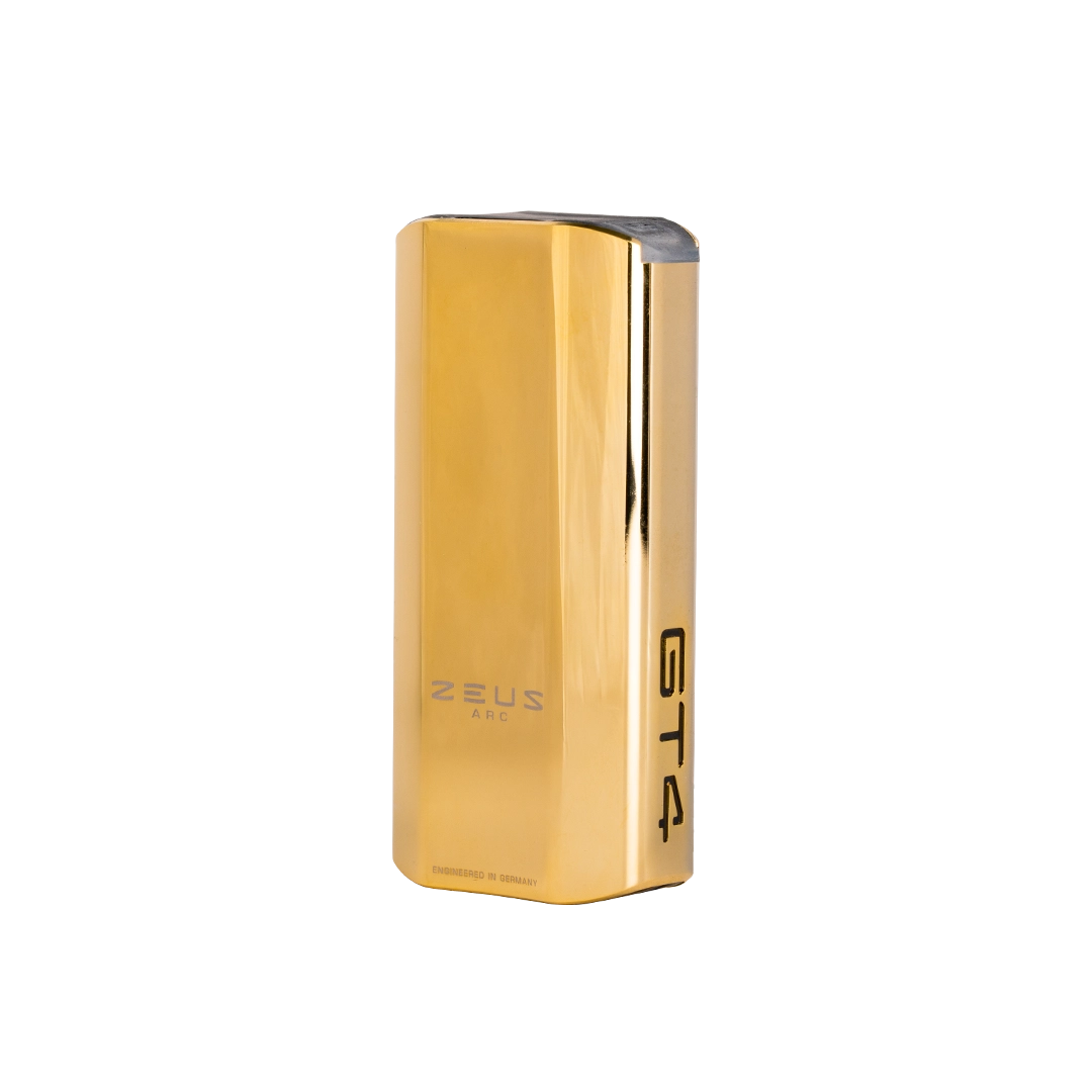Zeus Arc GT4 Vaporizer – Dual Use Gold Edition (Dry Herb + Concentrates)