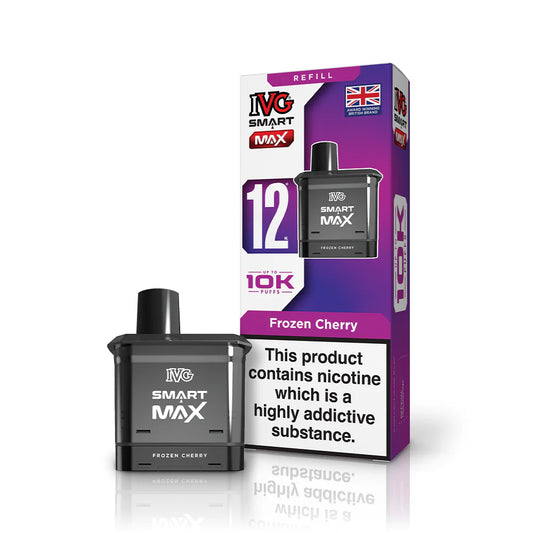 IVG SMART MAX 10K Vape- FROZEN CHERRY Refill Pod