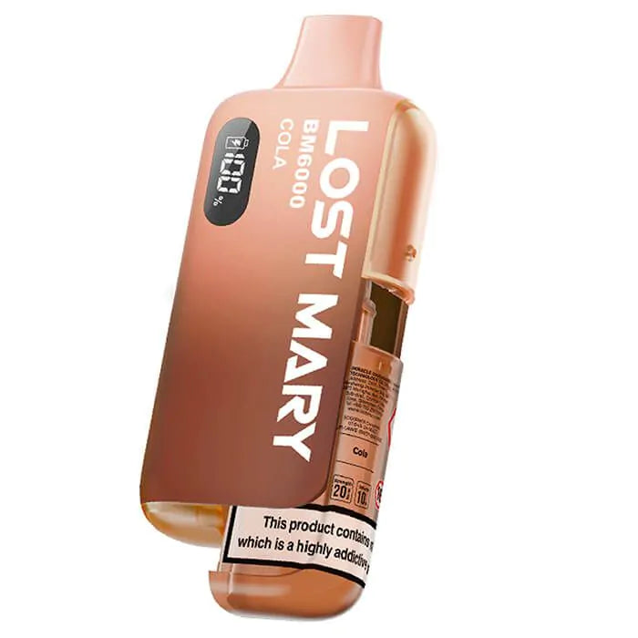 Lost Mary 6000k Vape- Cola Prefilled Starter Kit