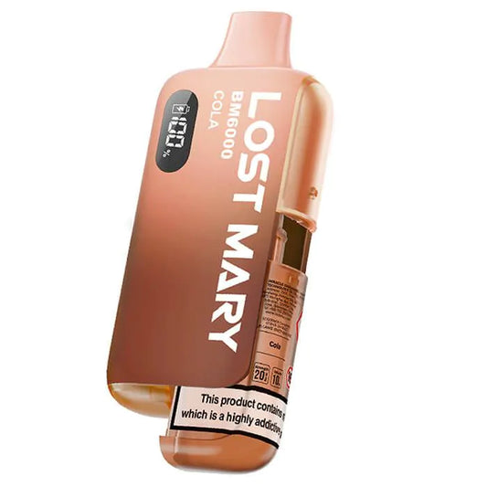 Lost Mary 6000k Vape- Cola Prefilled Starter Kit