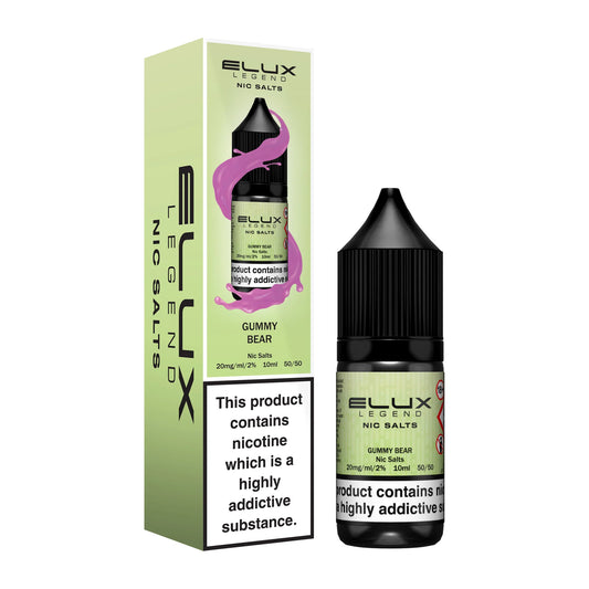 Gummy Bear - Elux Legends 10ml Nic Salts