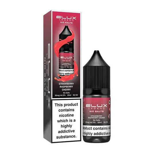 Strawberry Raspberry Cherry - Elux Legends 10ml Nic Salts