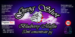 30ml Grog Shot Concentrate - Blueberry Muffin