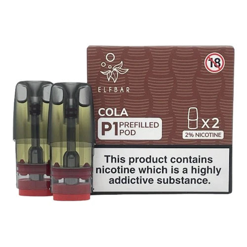 ELFBAR P1 Pre filled disposable Pod 2ml