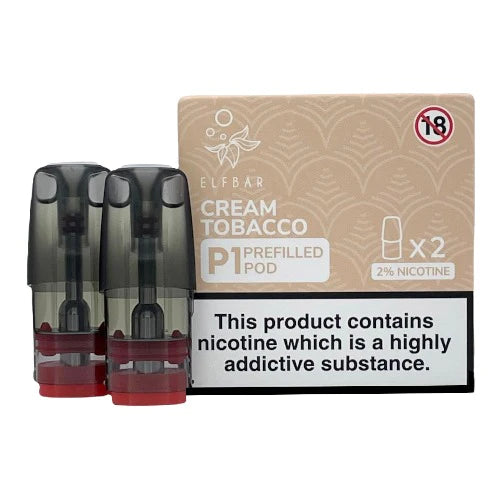 ELFBAR P1 Pre filled disposable Pod 2ml