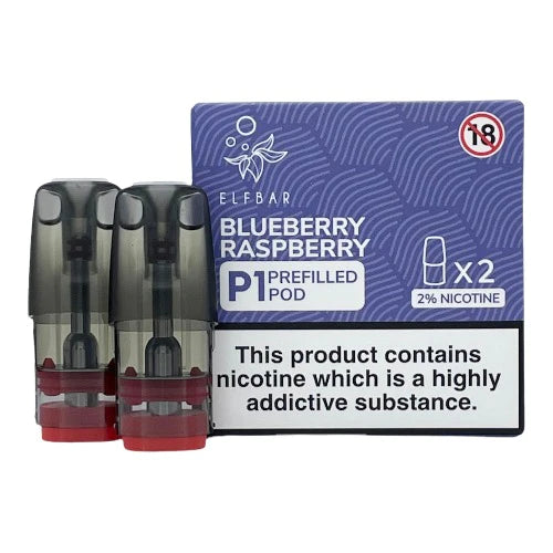 ELFBAR P1 Pre filled disposable Pod 2ml