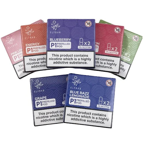 ELFBAR- P1 Prefilled Disposable Pod 2ml