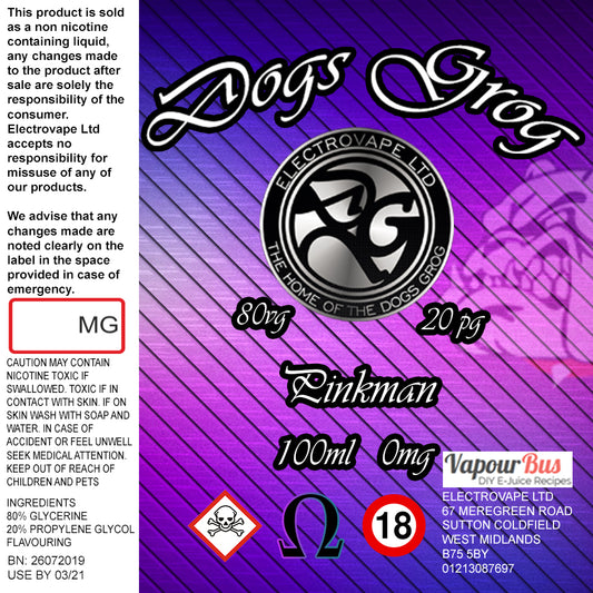 Dogs Grog - Pinkman