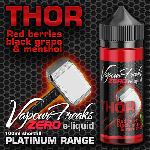 Vapour Freaks - Thor 100ml Shortfill